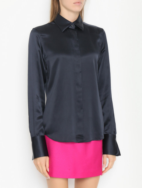 Однотонная блуза из шелка Barbara Bui - МодельВерхНиз