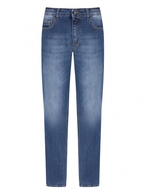Хлопковые джинсы с принтом Gaelle - Общий вид