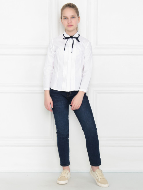 Рубашка из хлопка Aletta Couture - МодельОбщийВид