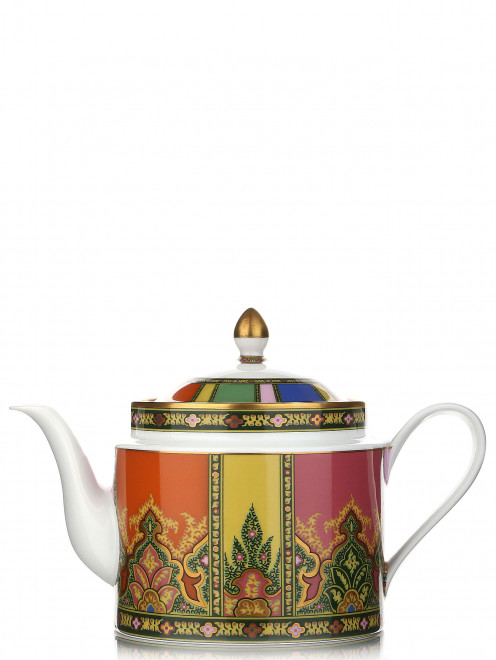 Чайник из фарфора с узором Etro - Общий вид