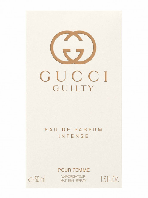 Парфюмерная вода Guilty Intense Pour Femme, 50 мл Gucci - Обтравка1