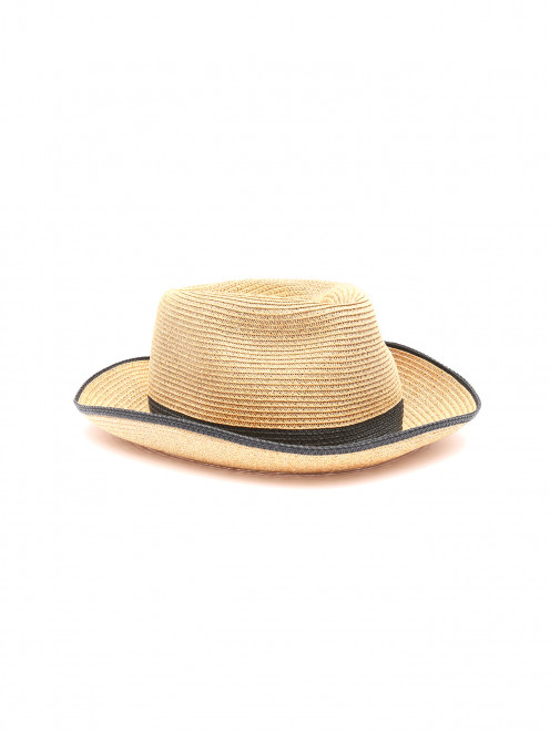 Шляпа с контрастной отделкой Lorena Antoniazzi - Общий вид