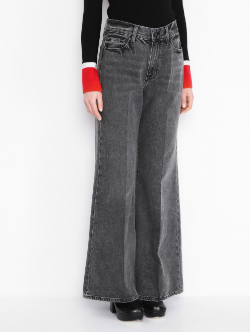 Расклешенные джинсы с карманами Frame - МодельВерхНиз
