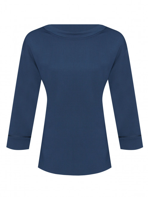 Однотонная блуза из смешанной шерсти Marina Rinaldi - Общий вид