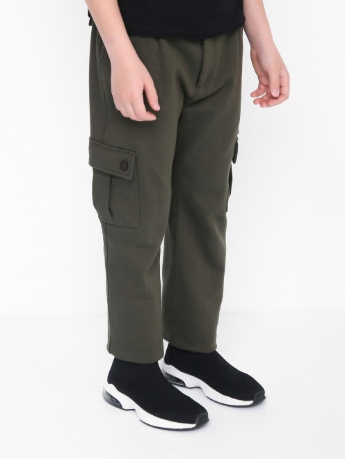 Трикотажные брюки с карманами Dolce & Gabbana - МодельВерхНиз